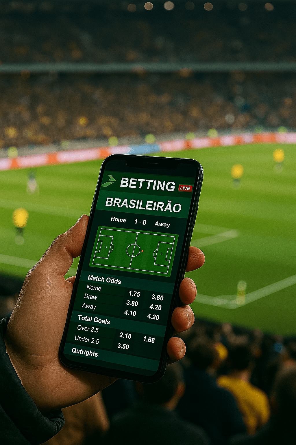 Guia completo para apostar no Brasileirão