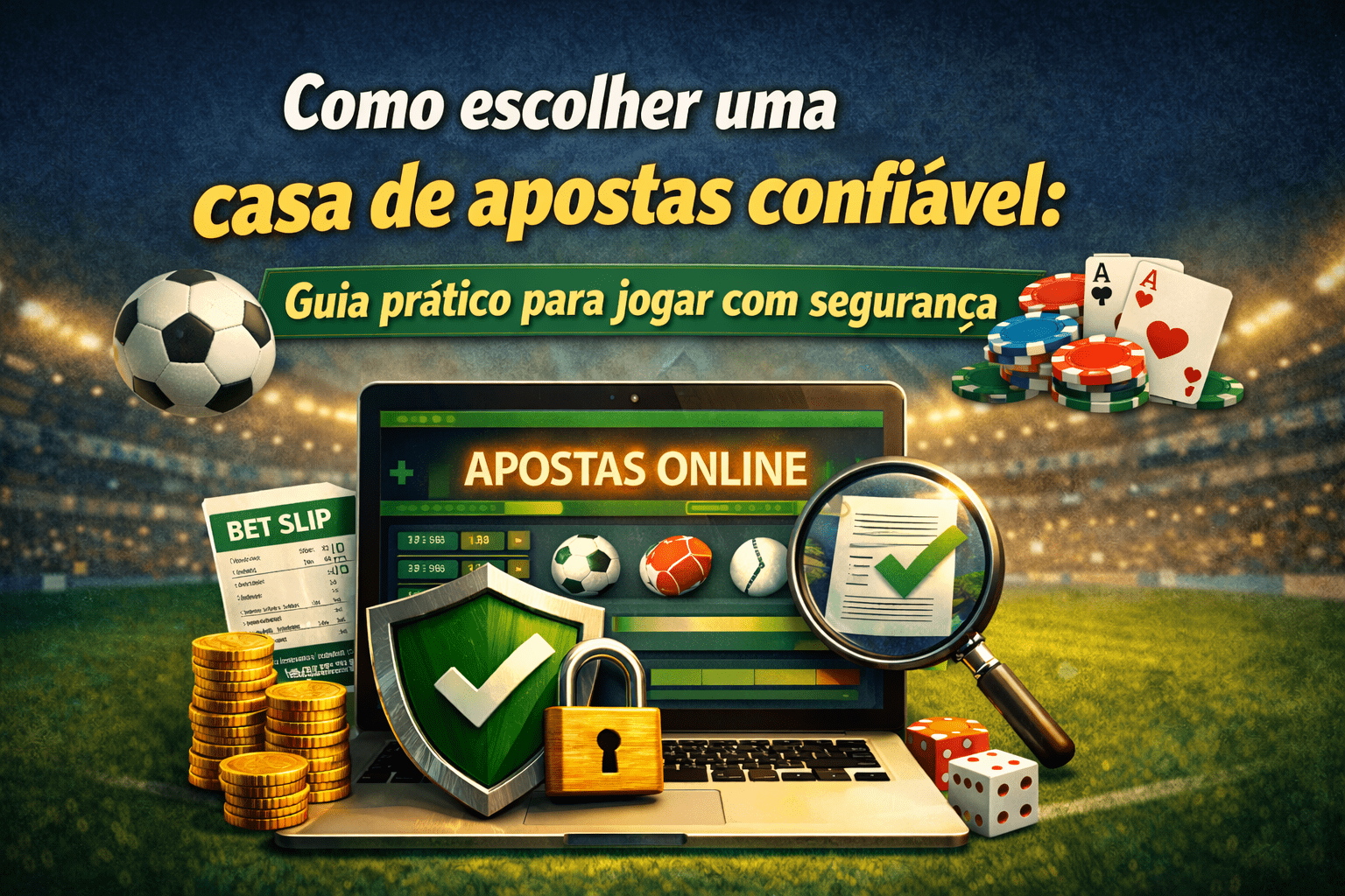 Como escolher uma casa de apostas confiável: guia prático para jogar com segurança