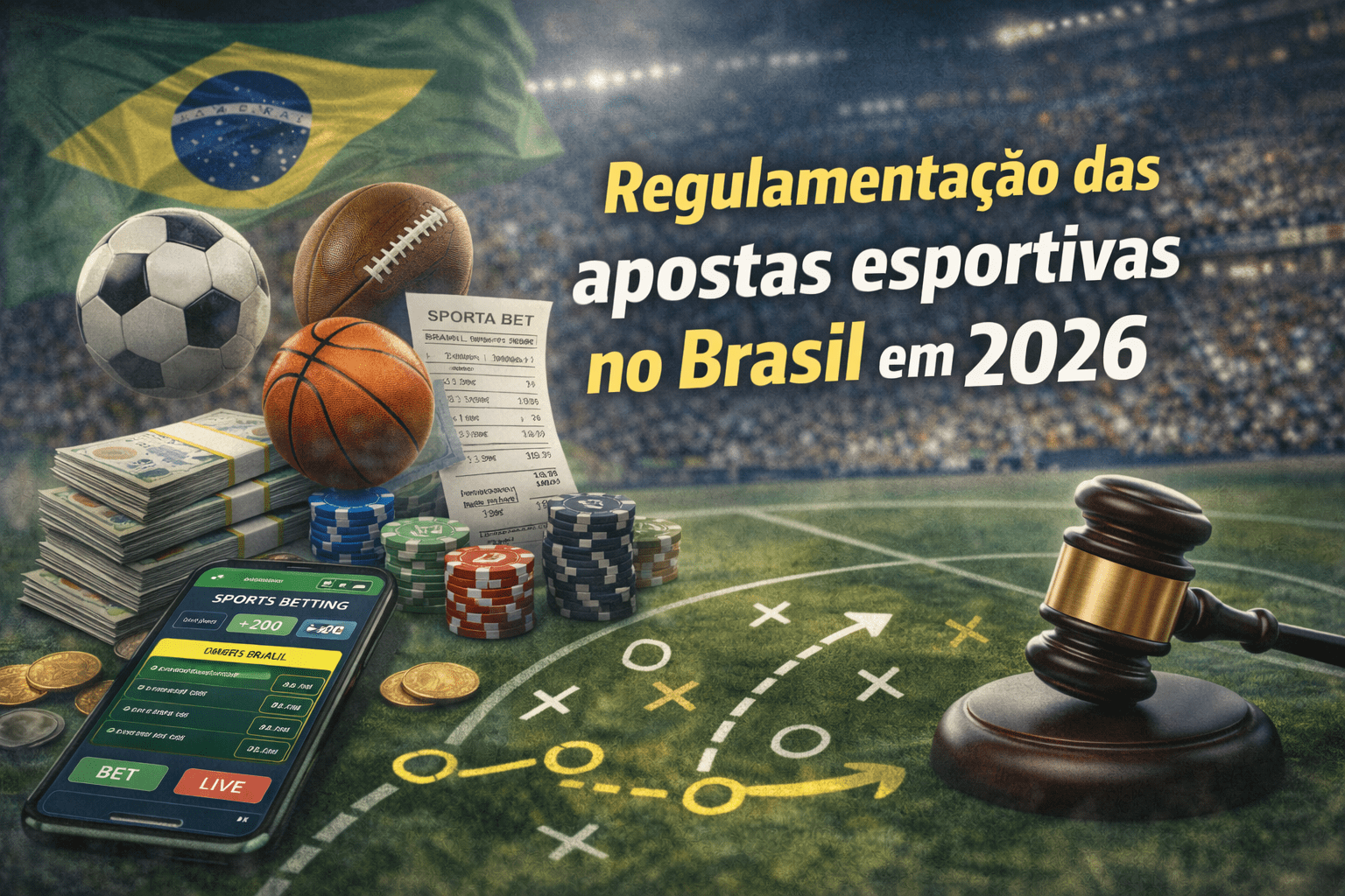 Regulamentação das apostas esportivas no Brasil em 2026