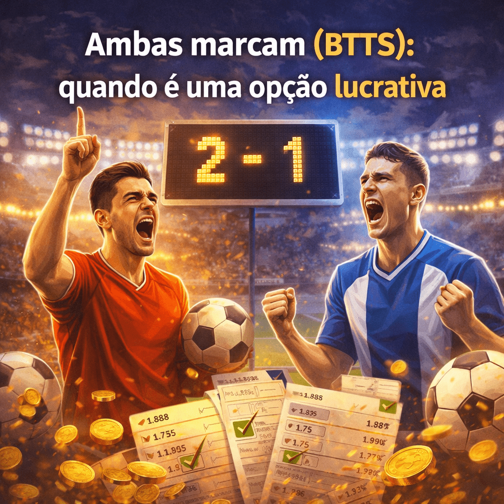 Ambas marcam (BTTS): quando é uma opção lucrativa